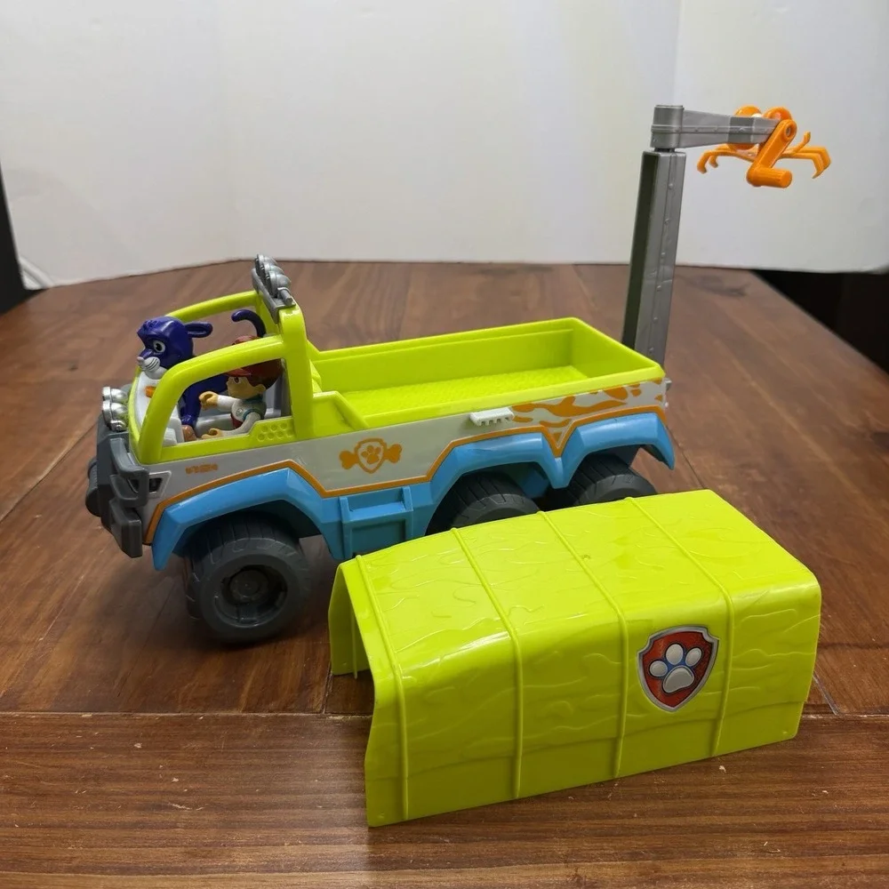 Paw Patrol Jungle Rescue Paw Terrain Vehicle with Ryder Panther Sounds & Lights